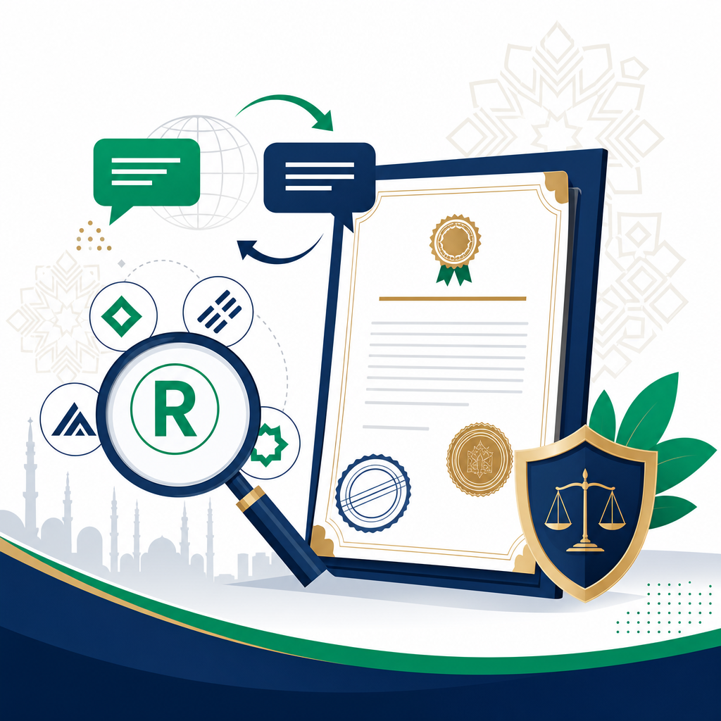 ترجمة العلامة التجارية المعتمدة لهيئة الملكية الفكرية السعودية